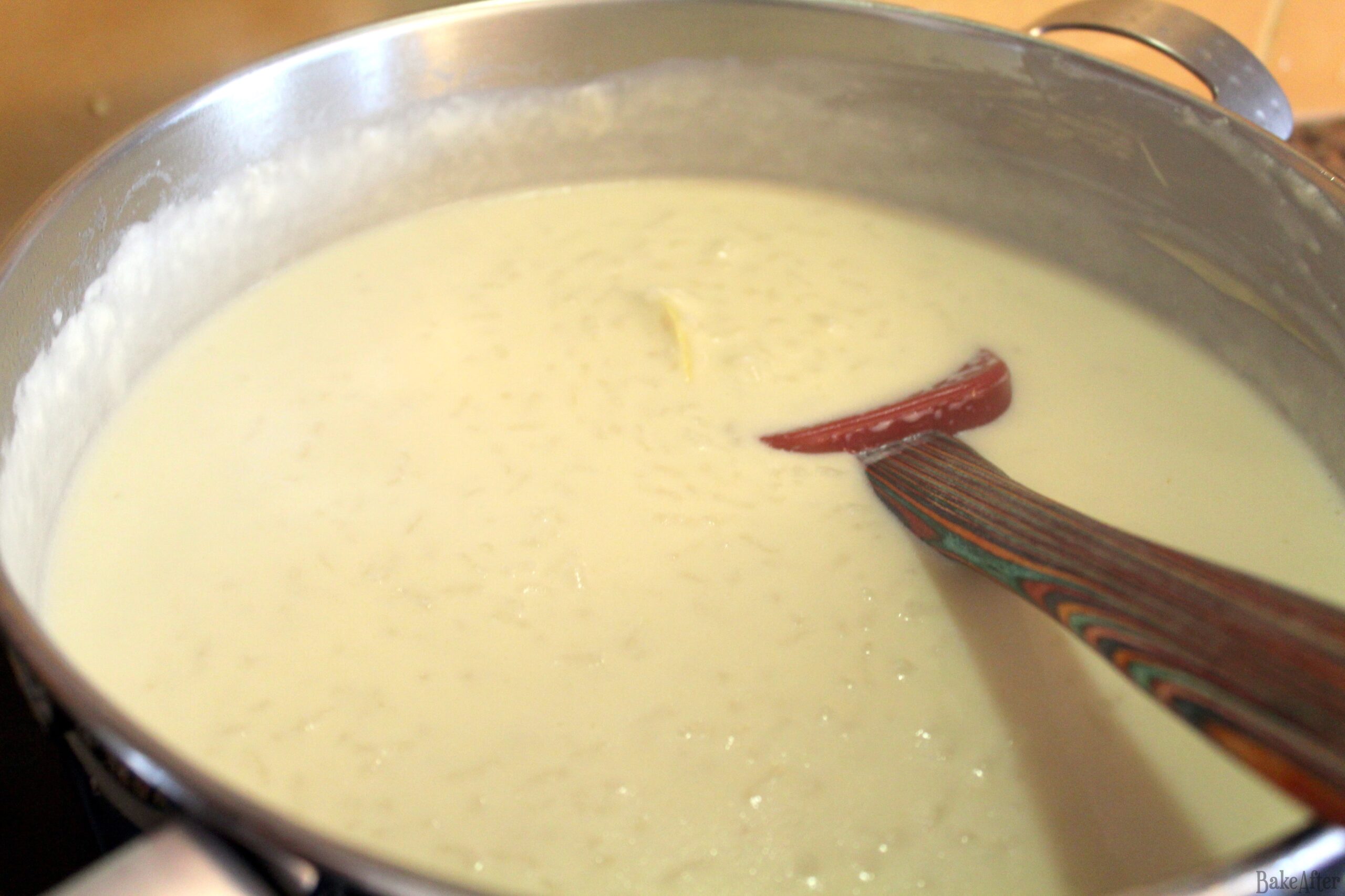 Traditional Portuguese Sweet Rice Pudding • Arroz Doce · Bake After Recipe