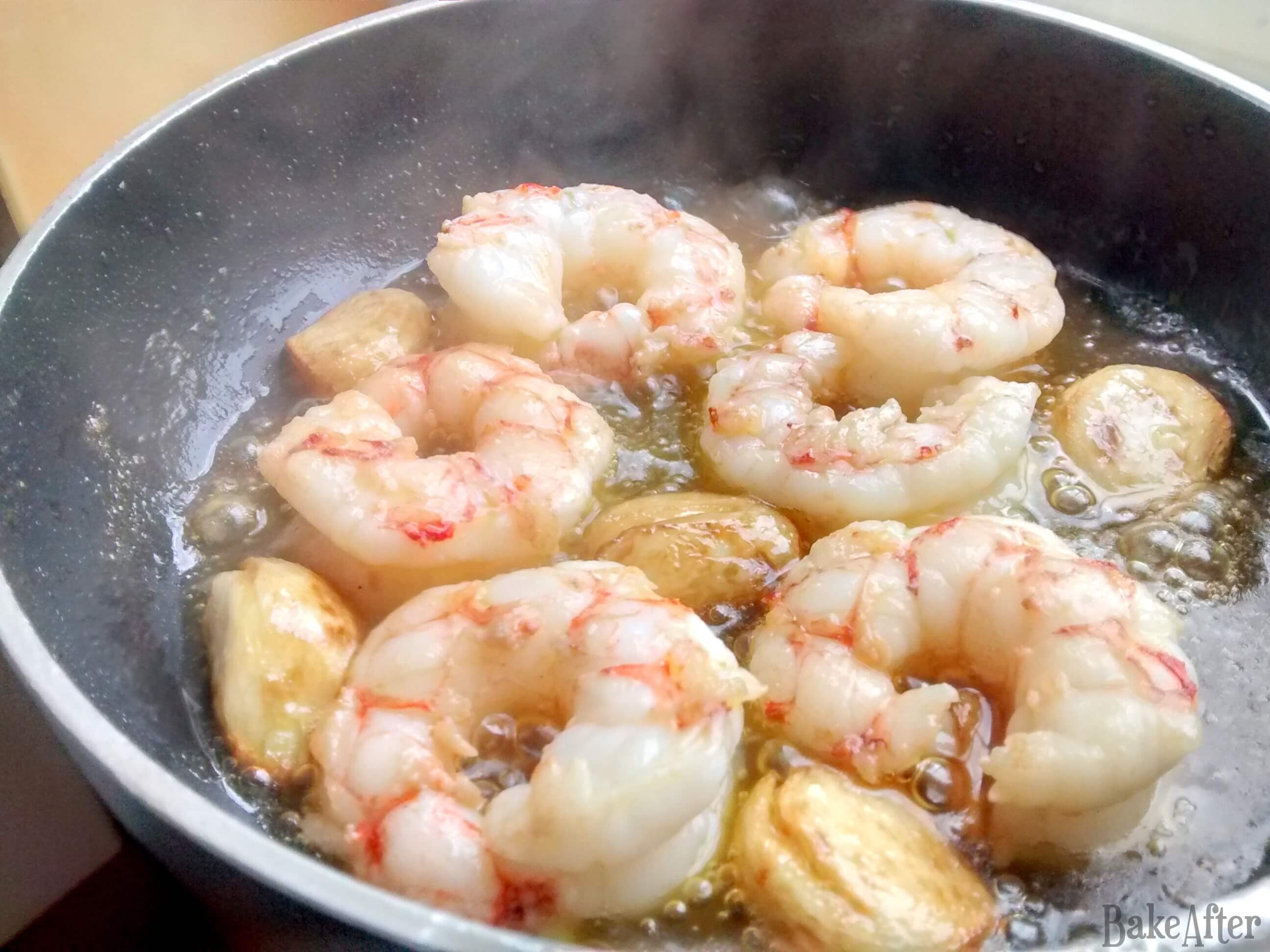 Spanish Fried Garlic Shrimp • Gambas al Ajillo · Bake After Recipe