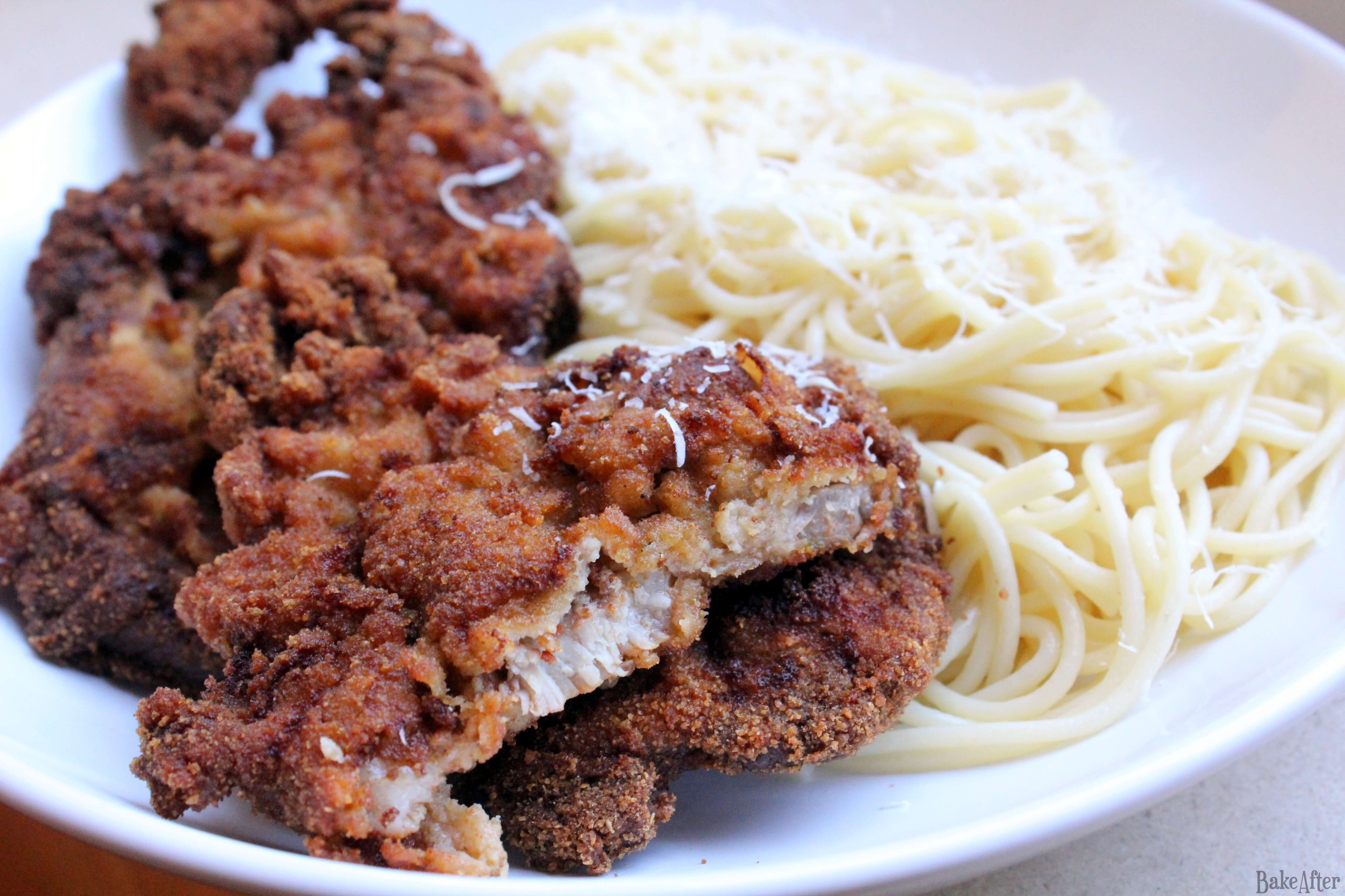 Portuguese Traditional Breaded Fried Garlic Pork · Bake After Recipe