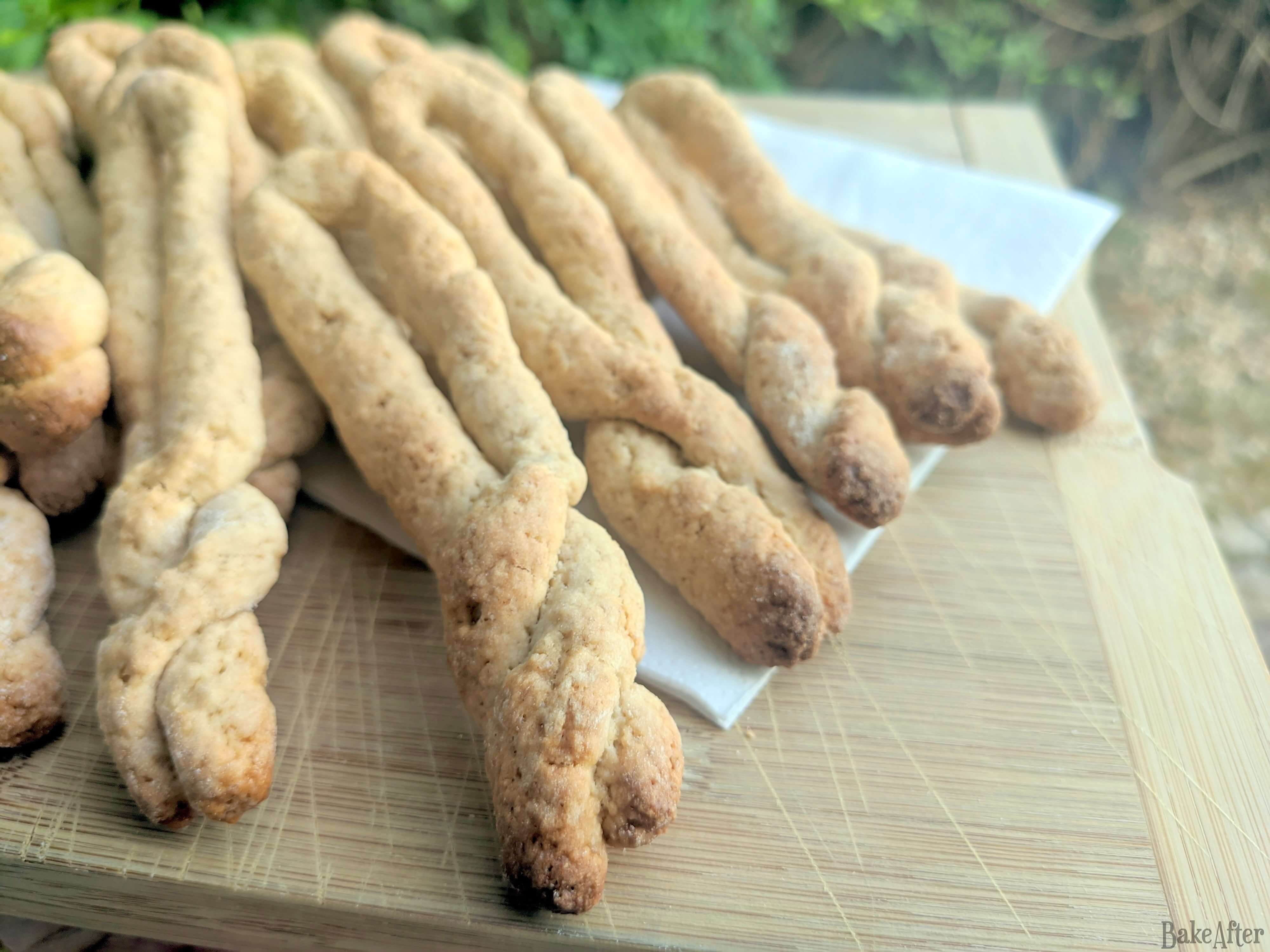 Classic Portuguese Fidalgo Crispy Twisted Cookies · Bake After Recipe