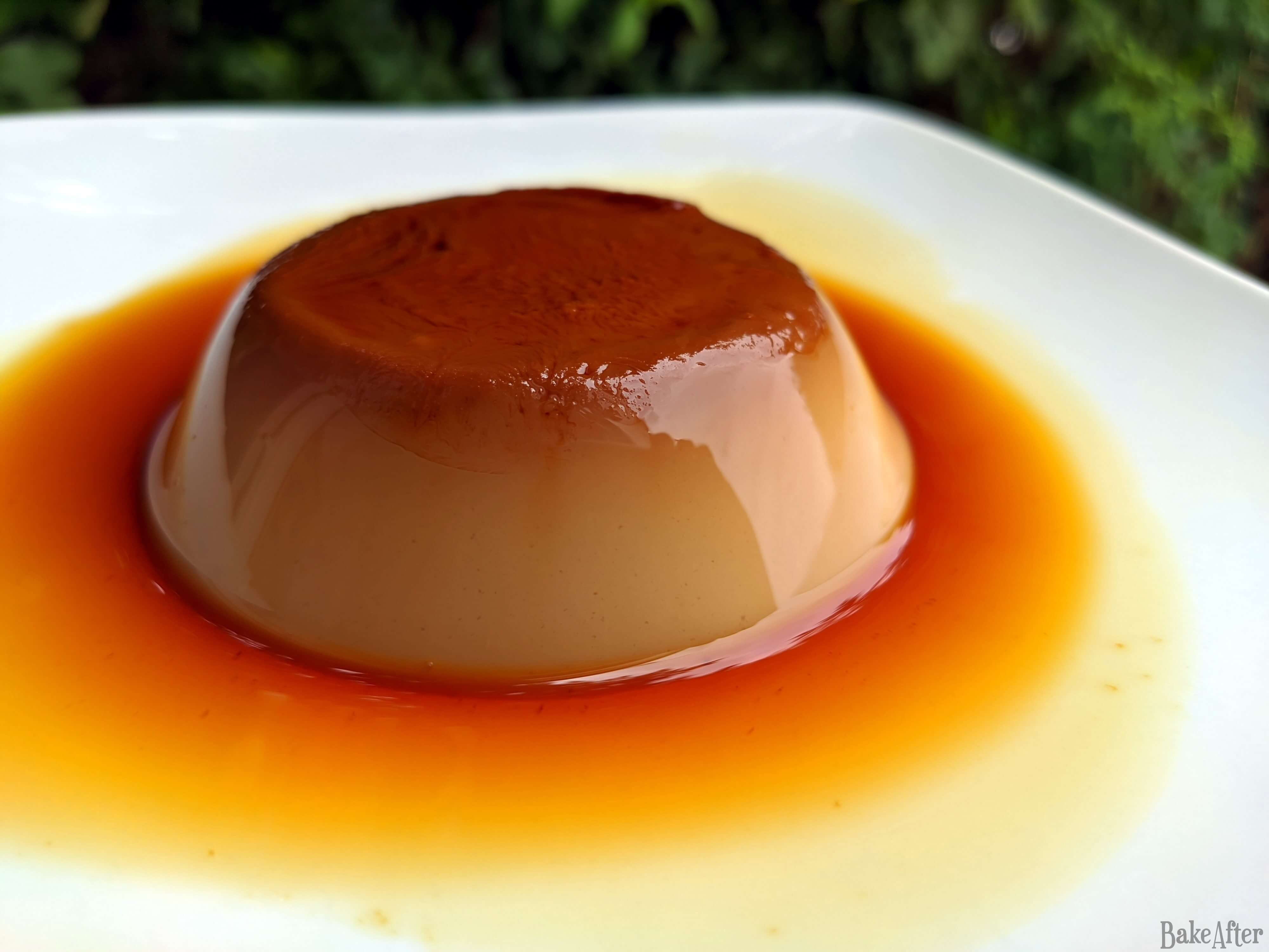 5-Minute Black Tea Caramel Pudding (Instant Mix Hack) · Bake After Recipe