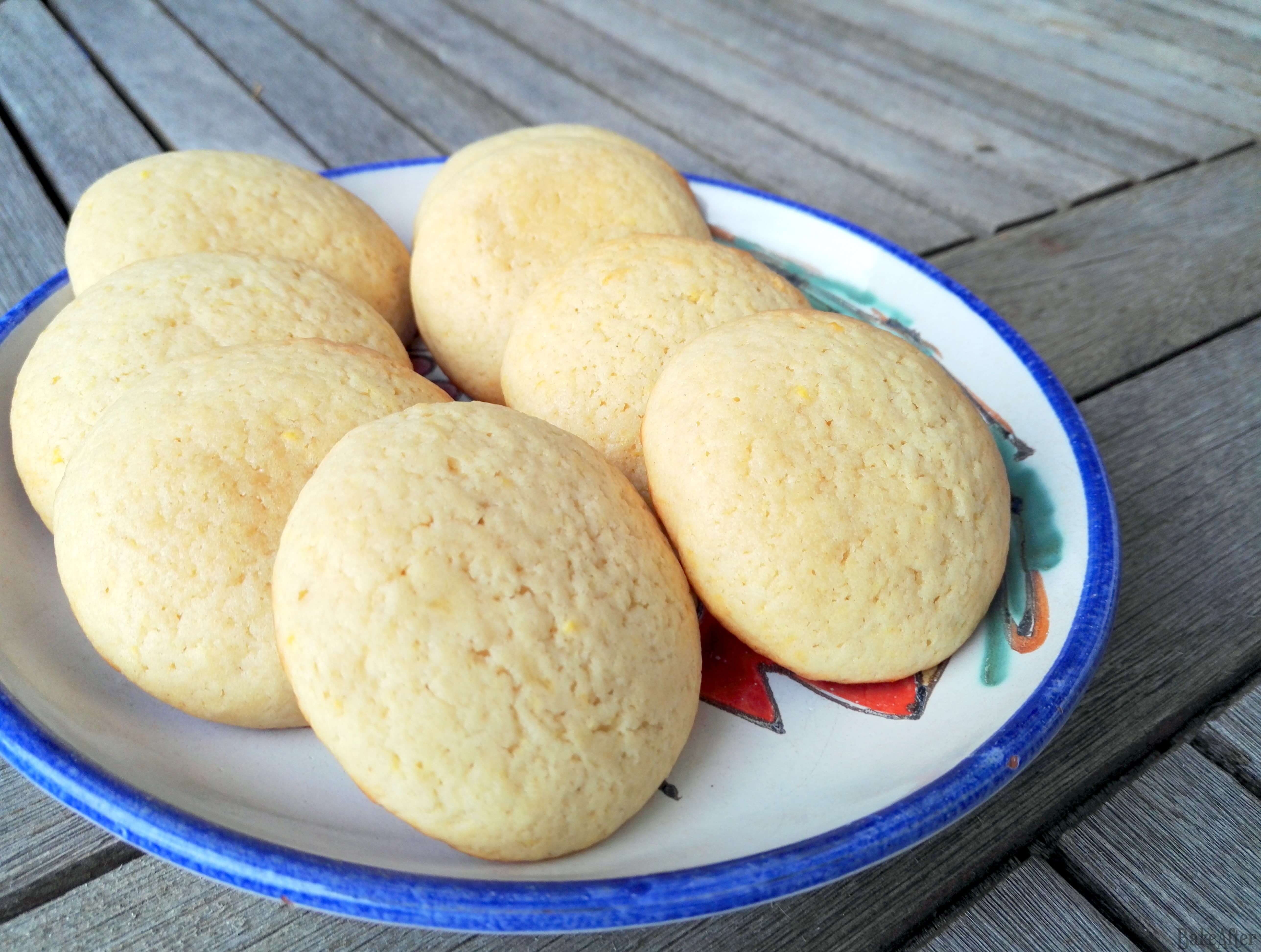 Classic Portuguese Soft and Fluffy Orange Cookies - BakeAfter